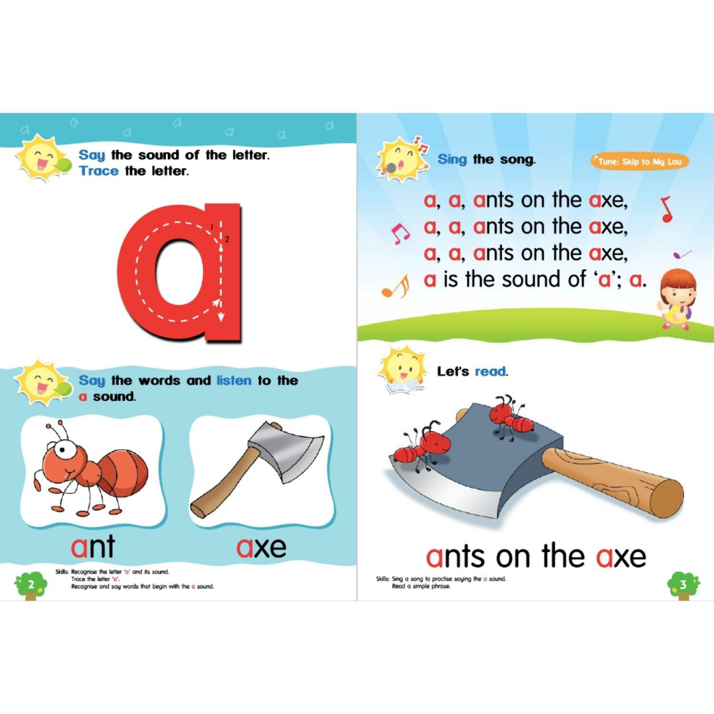 ^NANMEEBOOKS หนังสือ FIRST PHONICS - READER 1 ( W.STICKER) เพอลังอิ